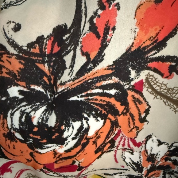 Skye's the Limit Multicolor Floral Blouse - Picture 4 of 5